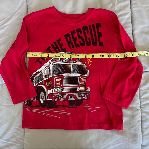 Lot of 3 Boy’s Button-Up Shirts-1 Toughskins,1 Garanimals,1 Swiss Cross in Sz 4T - Picture 3 of 13